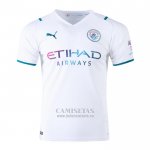 Camiseta Manchester City Segunda 2021-2022
