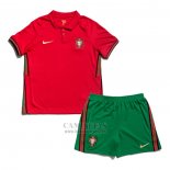 Camiseta Portugal Primera Nino 2020-2021