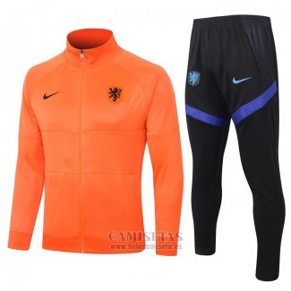 Chandal de Chaqueta del Holanda 2020 Naranja