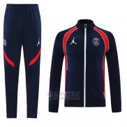 Chandal de Chaqueta del Paris Saint-Germain Jordan 2021-2022 Azul