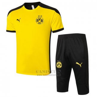 Chandal del Borussia Dortmund Manga Corta 2020-2021 Amarillo