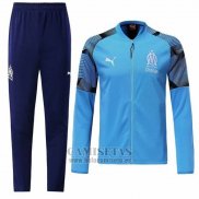 Chandal del Olympique Marsella N98 2019-2020 Azul