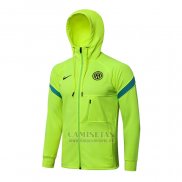 Chaqueta con Capucha del Inter Milan 2021-2022 Verde