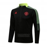 Chaqueta del Manchester United 2021-2022 Negro y Amarillo