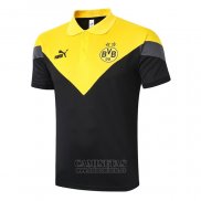 Polo Borussia Dortmund 2020-2021 Amarillo