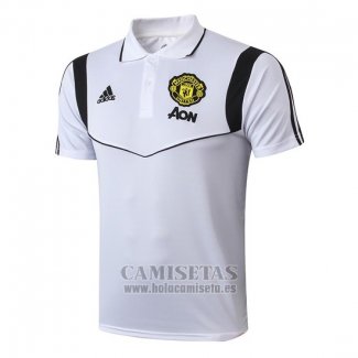 Polo Manchester United 2019-2020 Blanco