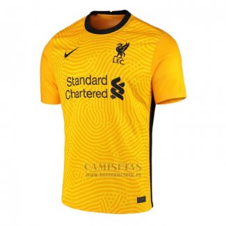 Tailandia Camiseta Liverpool Portero 2020-2021 Amarillo