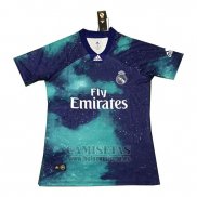 Tailandia Camiseta Real Madrid EA Sports 2018-2019 Azul