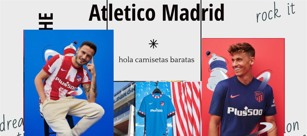 Camisetas Atletico Madrid baratas 2021 2022