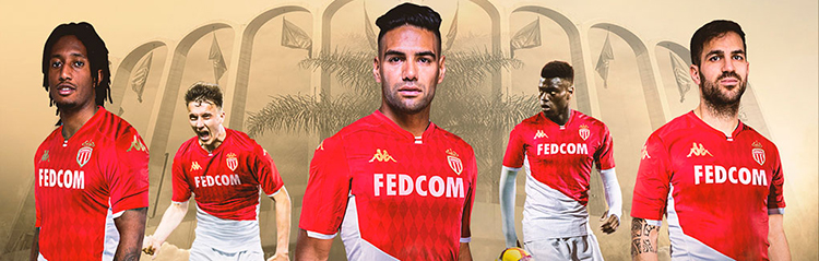 camisetas de futbol Monaco baratas