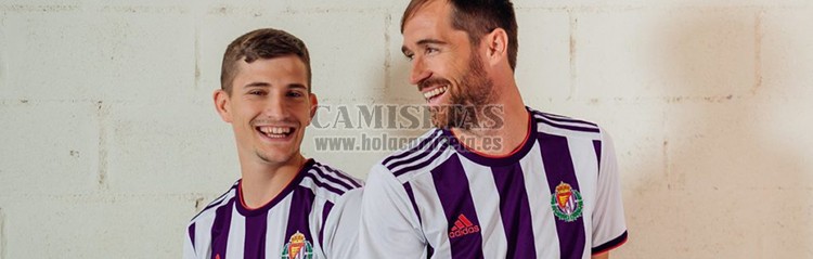 camisetas de futbol Real Valladolid