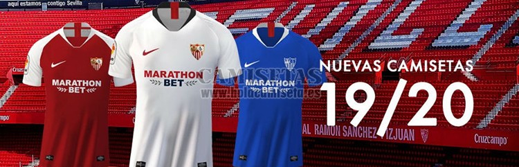 camisetas de futbol Sevilla