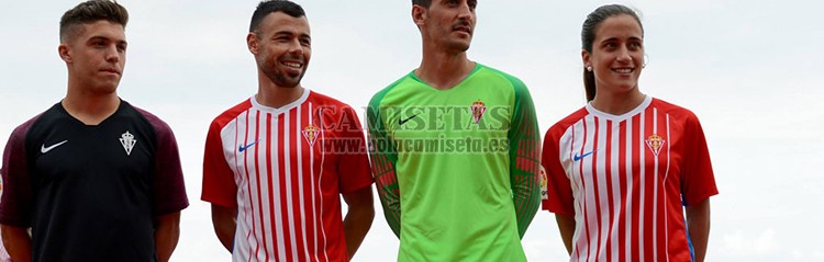 camisetas de futbol Sporting de Gijon