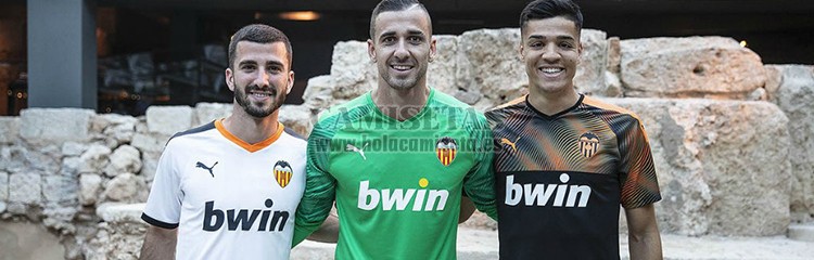 camisetas de futbol Valencia